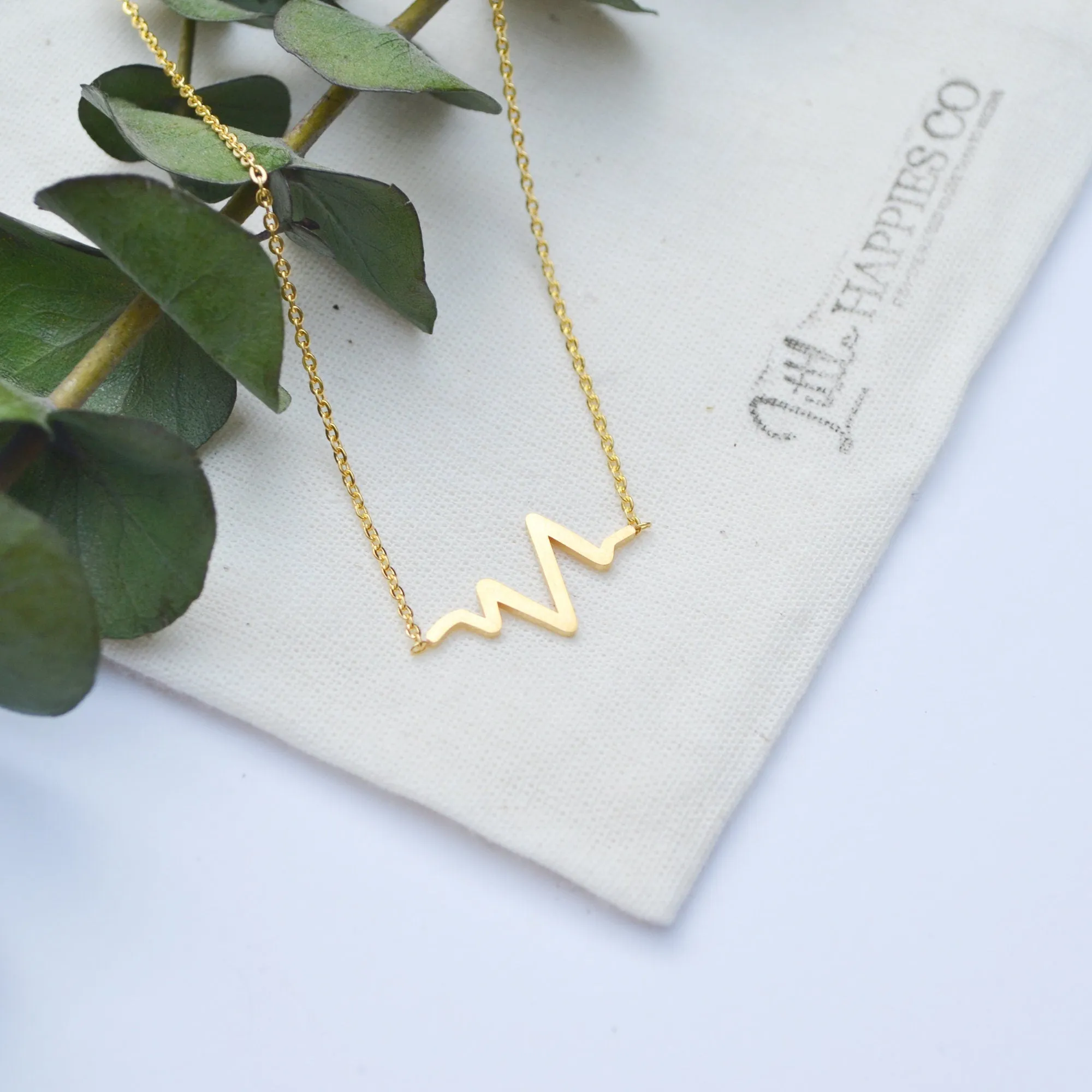 Heartbeat Necklace, Nurse Thank You Gift, Nurse Appreciation Gift, Gift for Nurse, Nurse Jewelry, Nurse Necklace, Nurse Gift, Thank You Gift