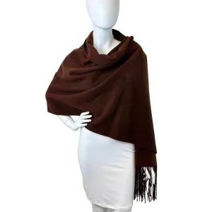 Hermes Fringed Shawl