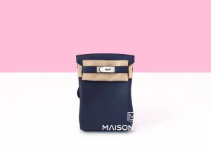 Hermes HAC A Dos PM Blue Nuit Togo Backpack