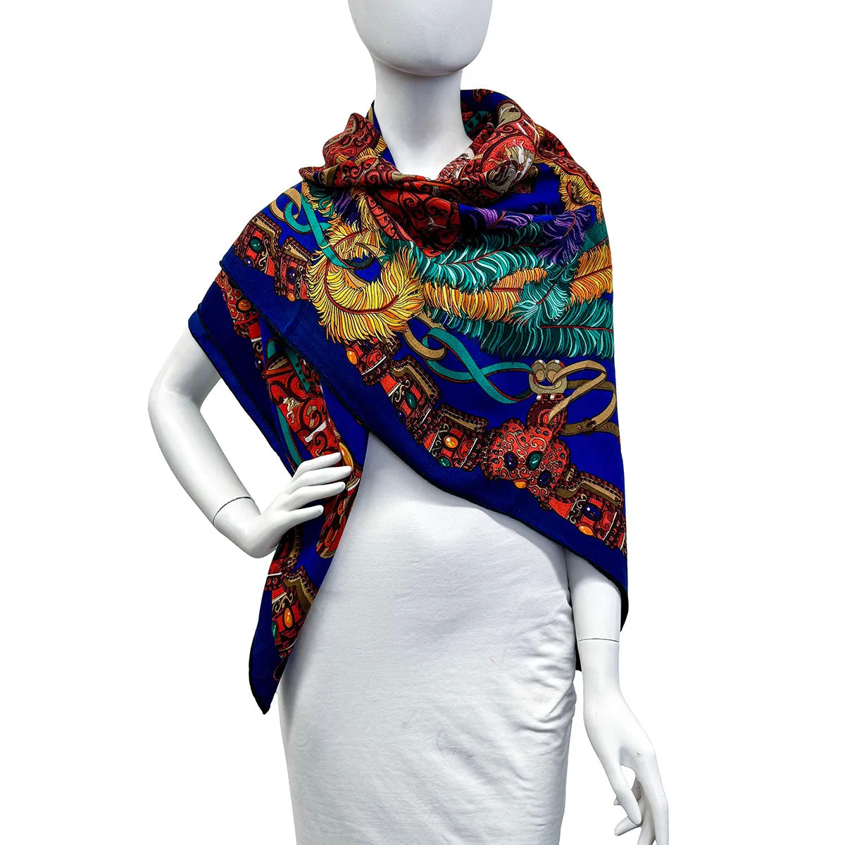 Hermes "Sous L'Edige de Mars" Shawl