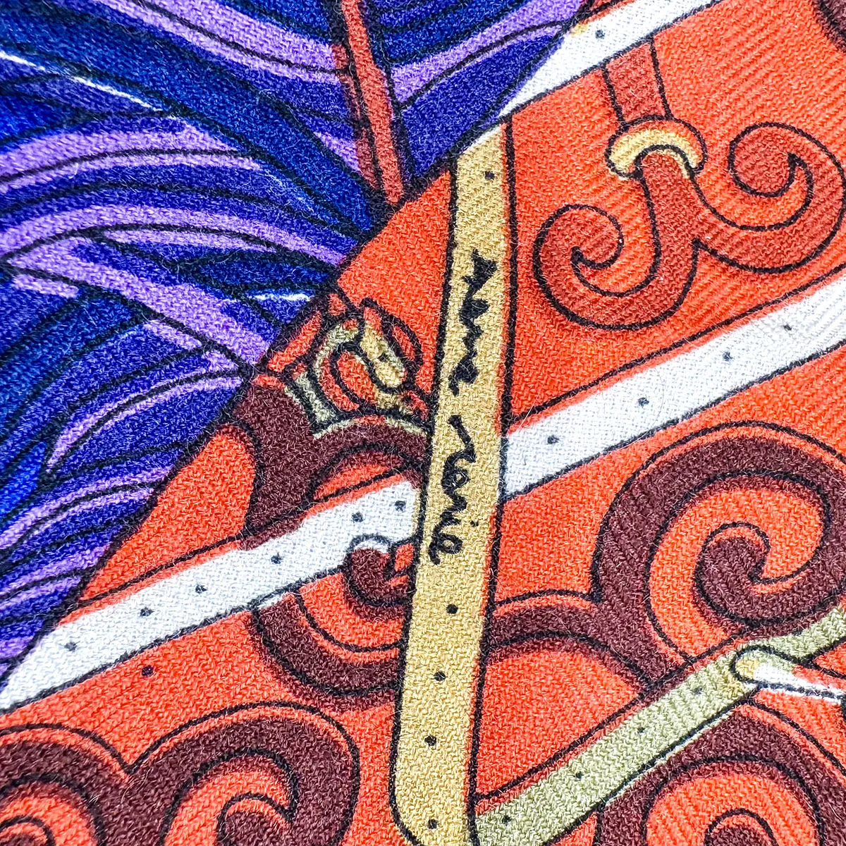 Hermes "Sous L'Edige de Mars" Shawl