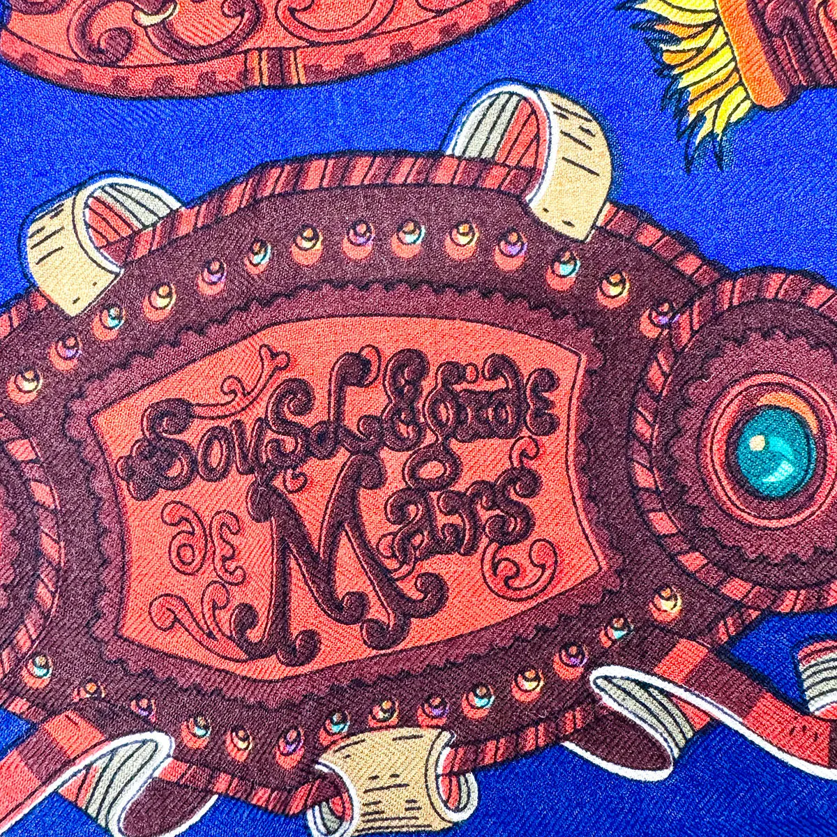 Hermes "Sous L'Edige de Mars" Shawl