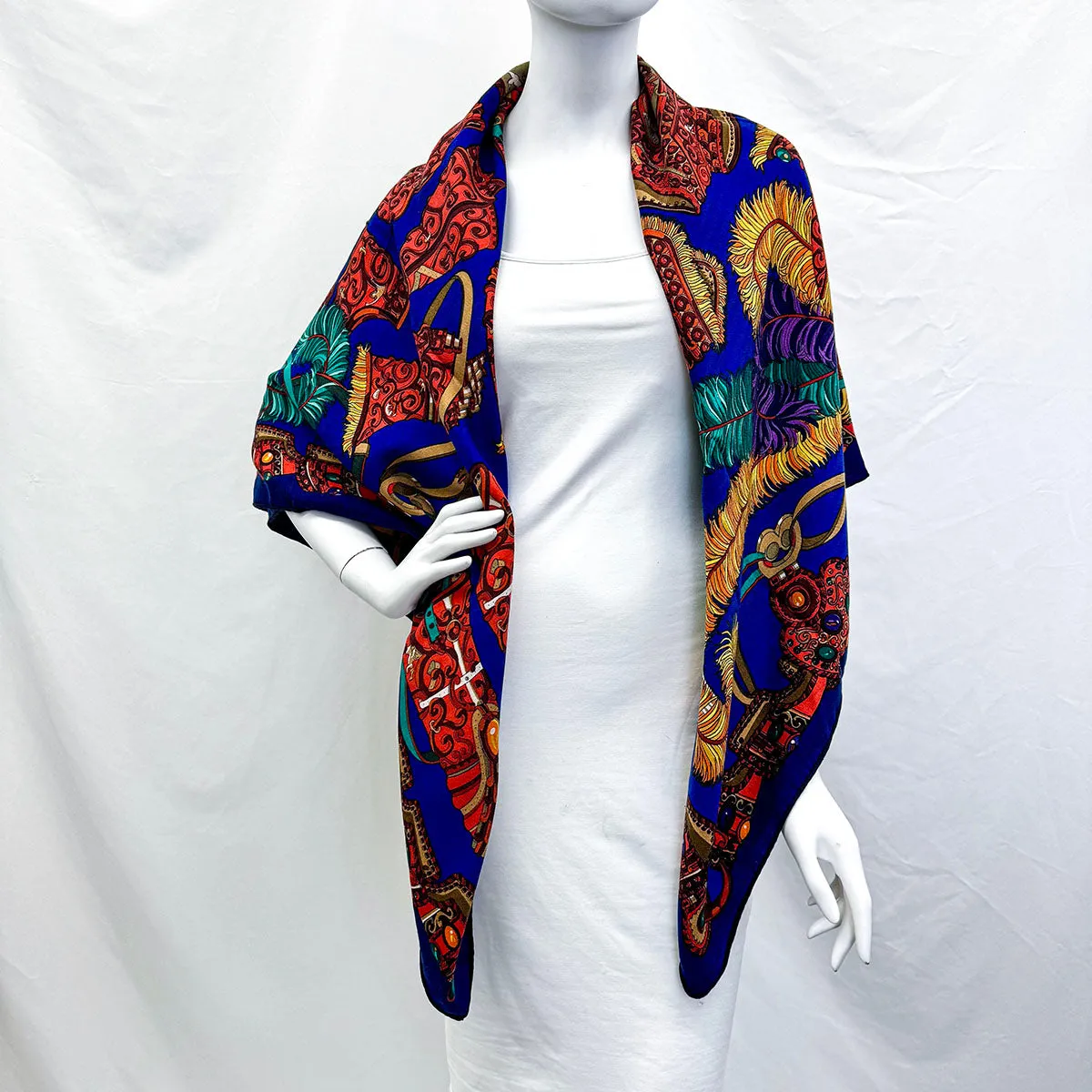 Hermes "Sous L'Edige de Mars" Shawl