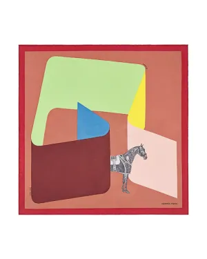 HERMÈS | La Serpentine de Pierre Charpin Silk Scarf 45 | Multicolor