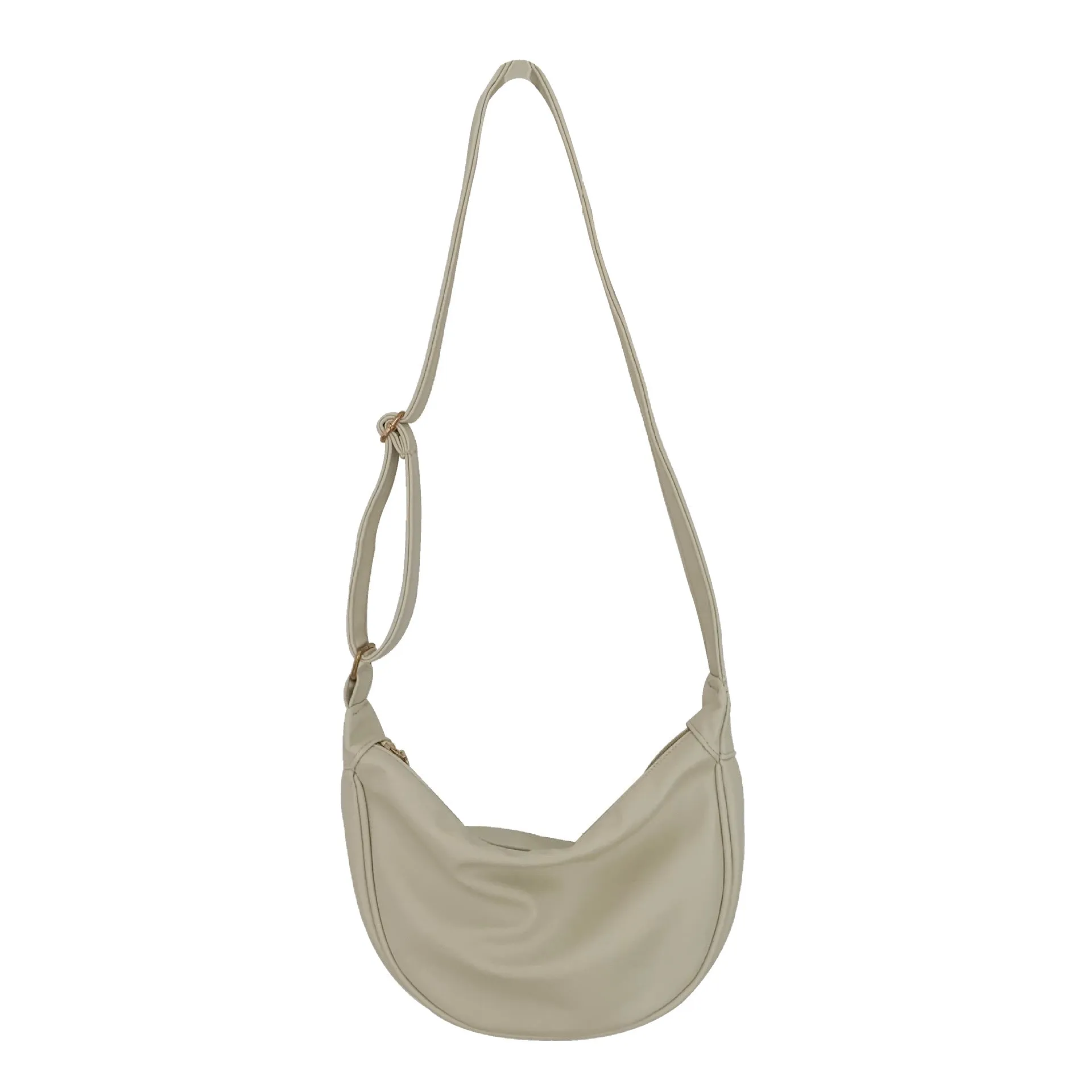 High-grade Soft Leather Dumpling Female Class Korean Crossbody Bags