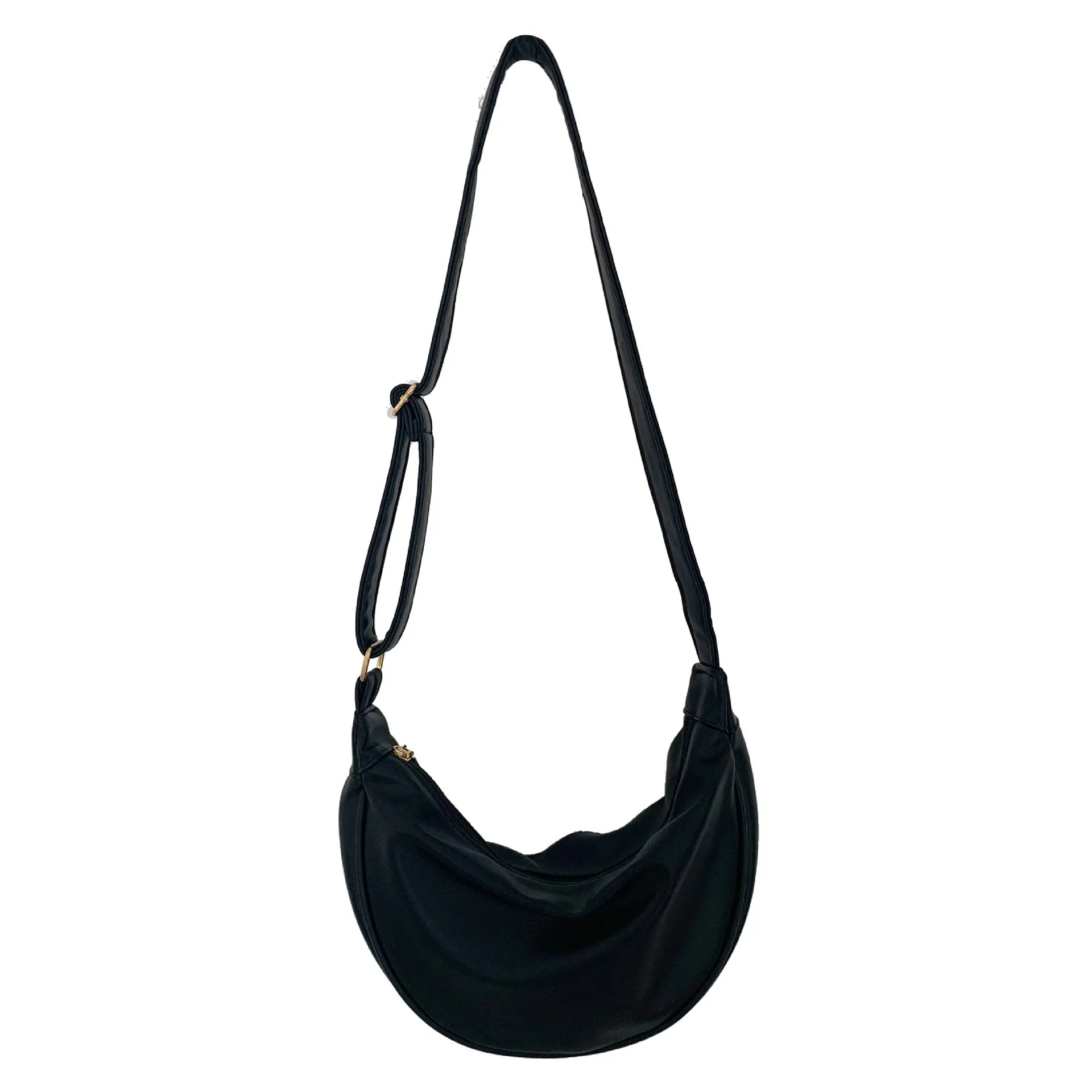 High-grade Soft Leather Dumpling Female Class Korean Crossbody Bags