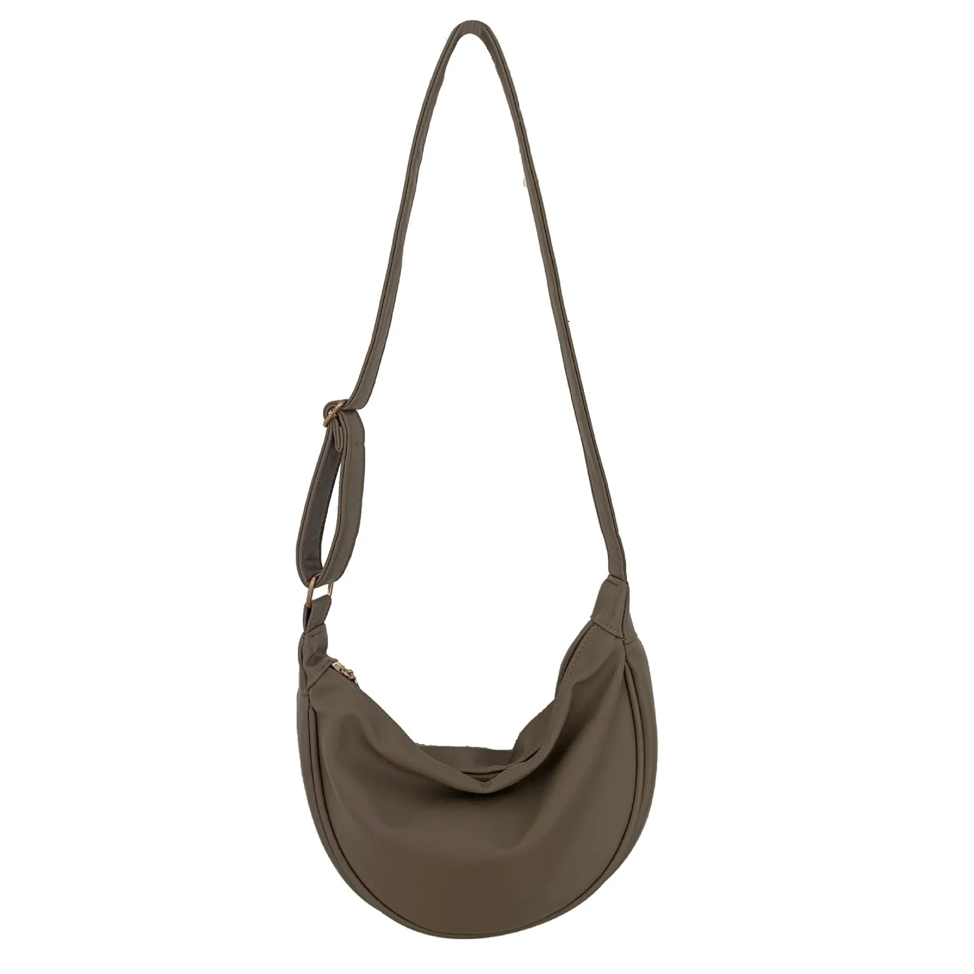 High-grade Soft Leather Dumpling Female Class Korean Crossbody Bags