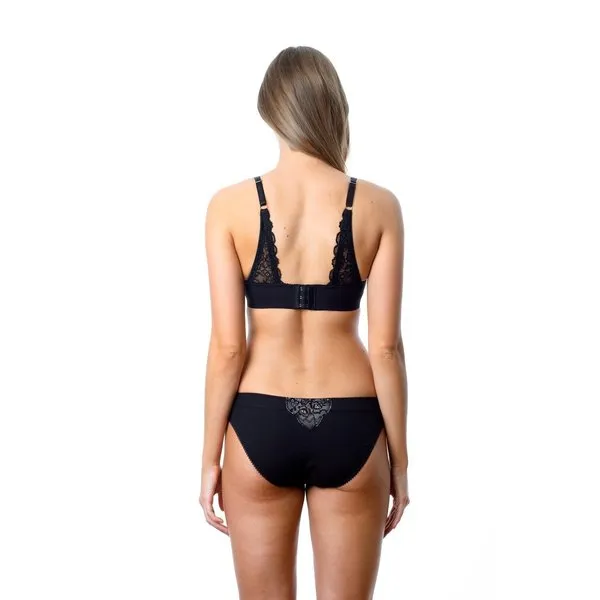 Hotmilk Temptation Nursing Bra Black