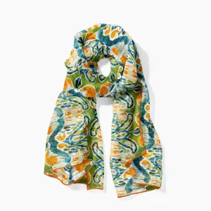 Indonesian Ikat Scarf