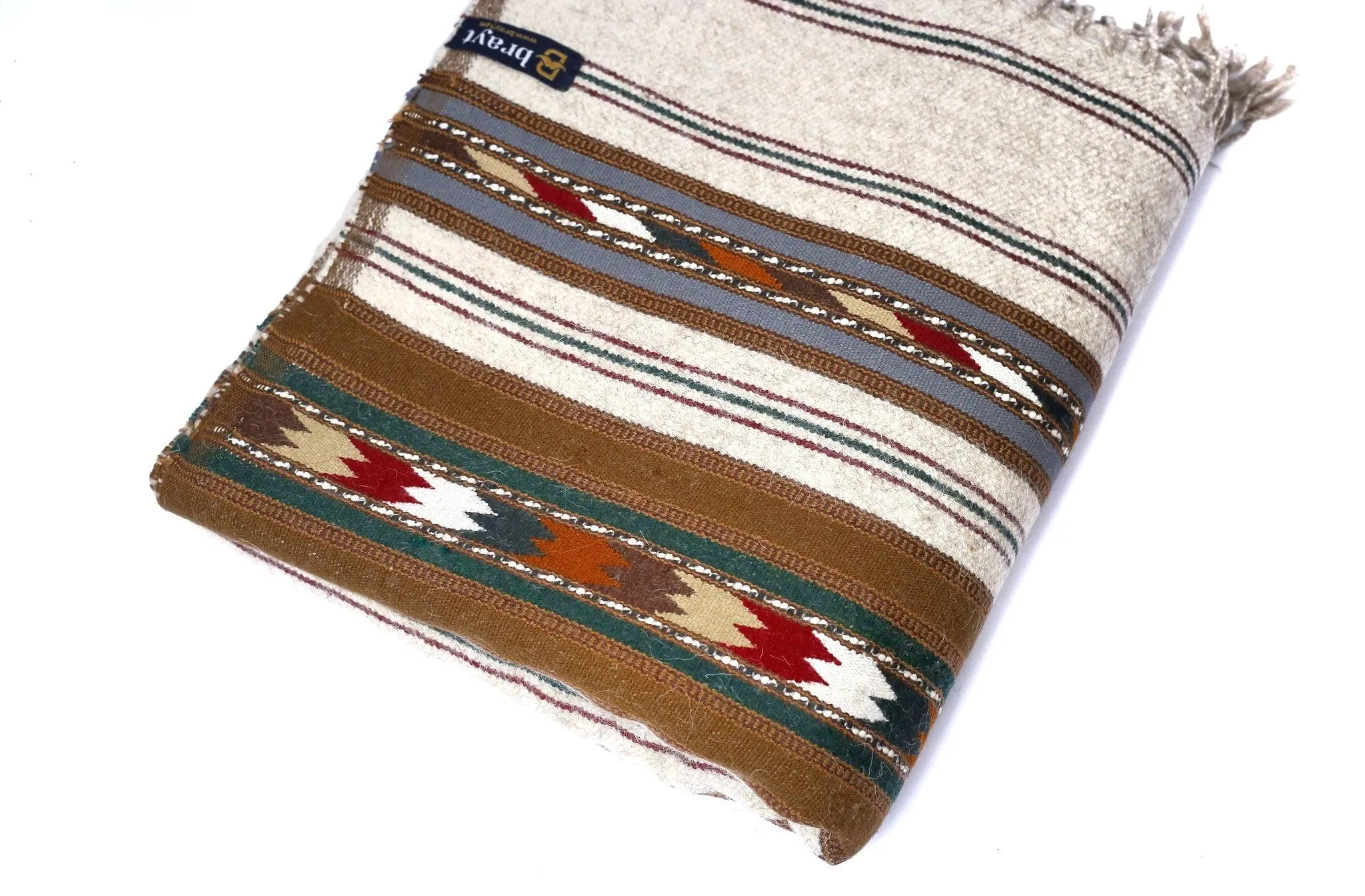 Ivory Wool Shawl