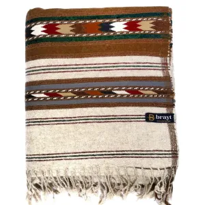 Ivory Wool Shawl