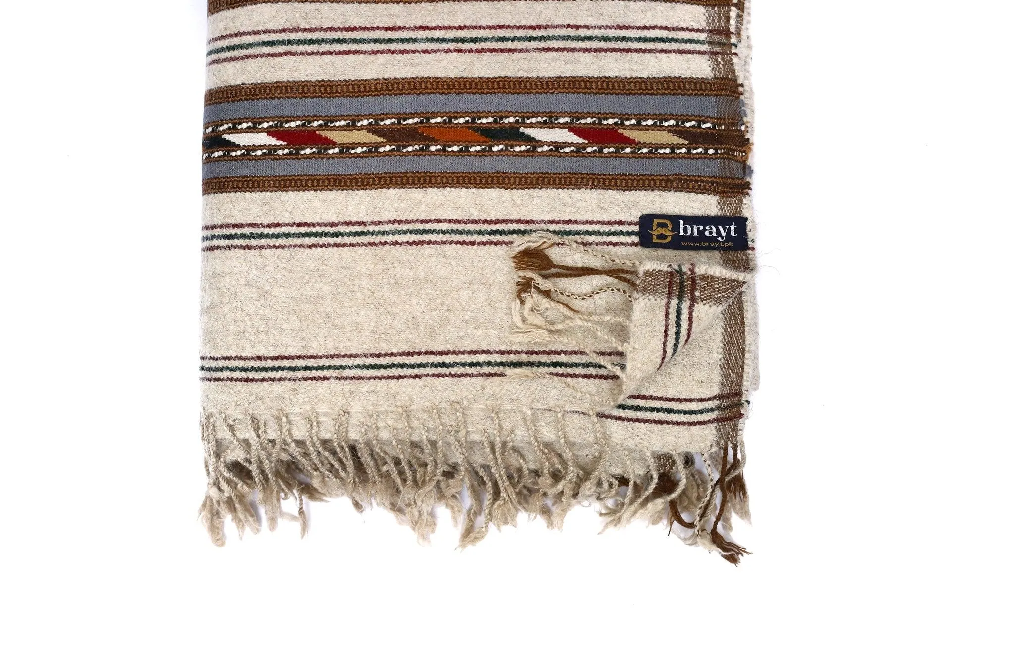 Ivory Wool Shawl