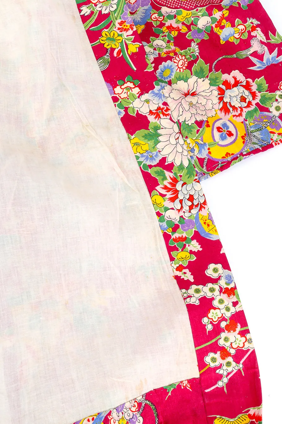 Japanese Lily Blossom Lantern Kimono