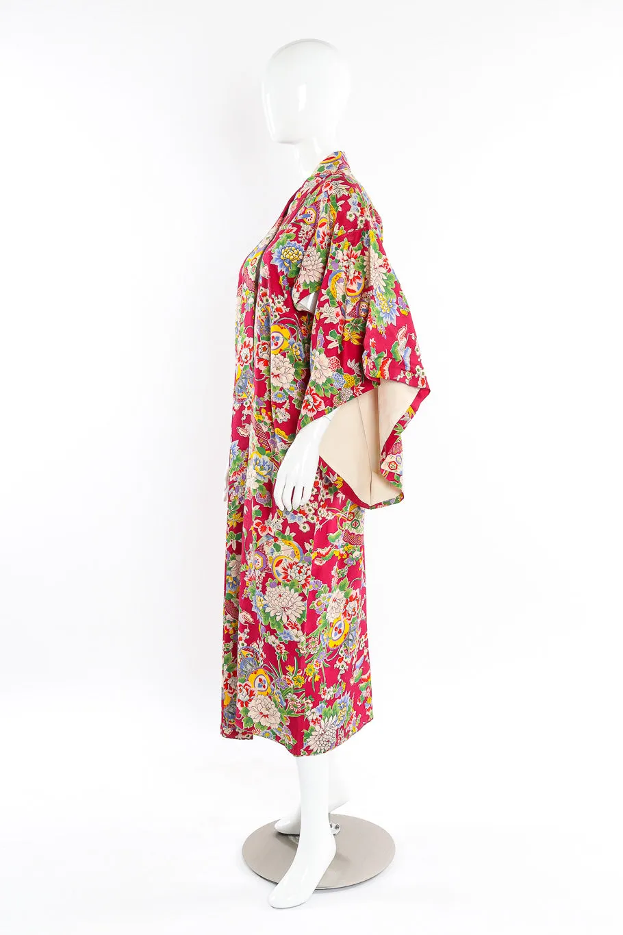 Japanese Lily Blossom Lantern Kimono