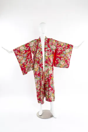 Japanese Lily Blossom Lantern Kimono