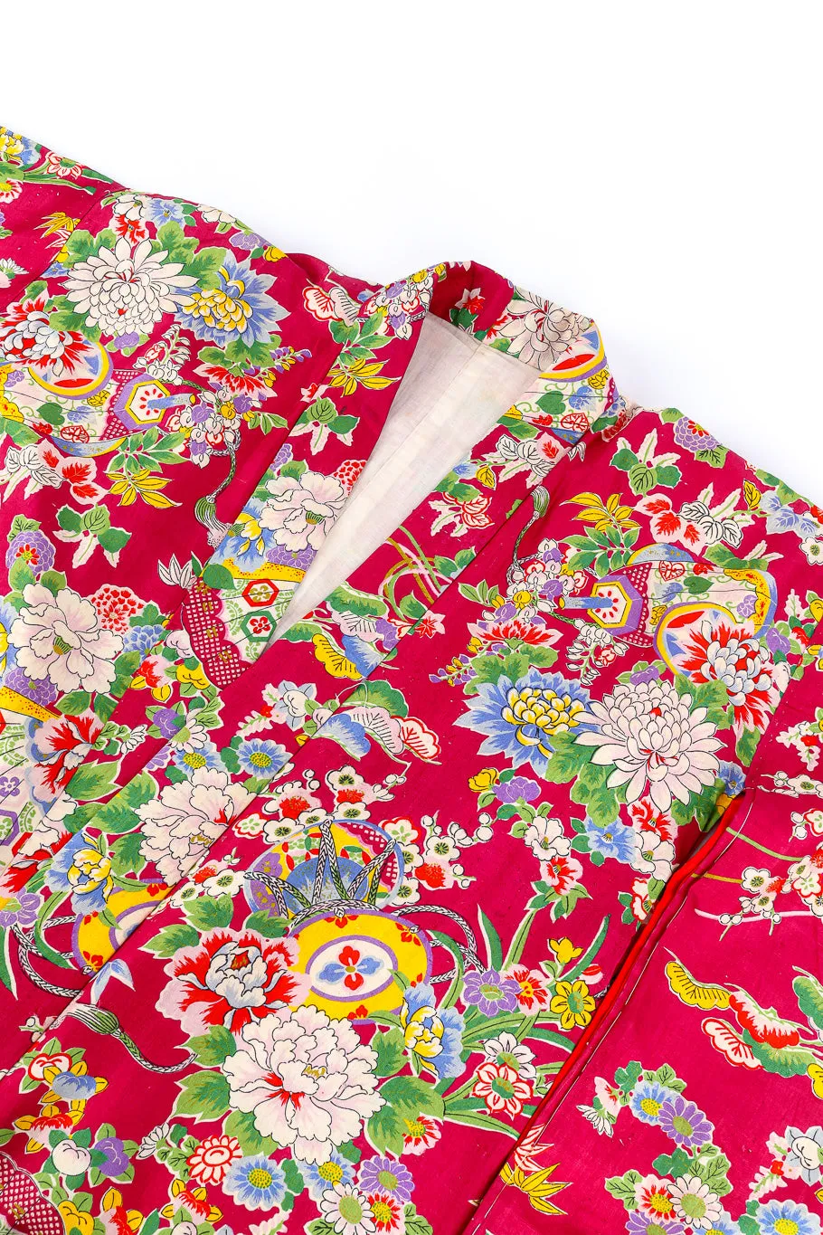 Japanese Lily Blossom Lantern Kimono