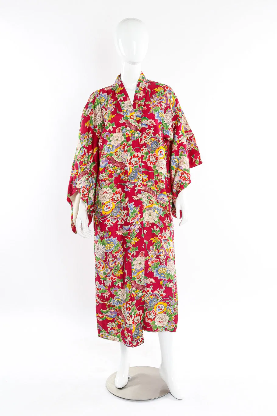 Japanese Lily Blossom Lantern Kimono