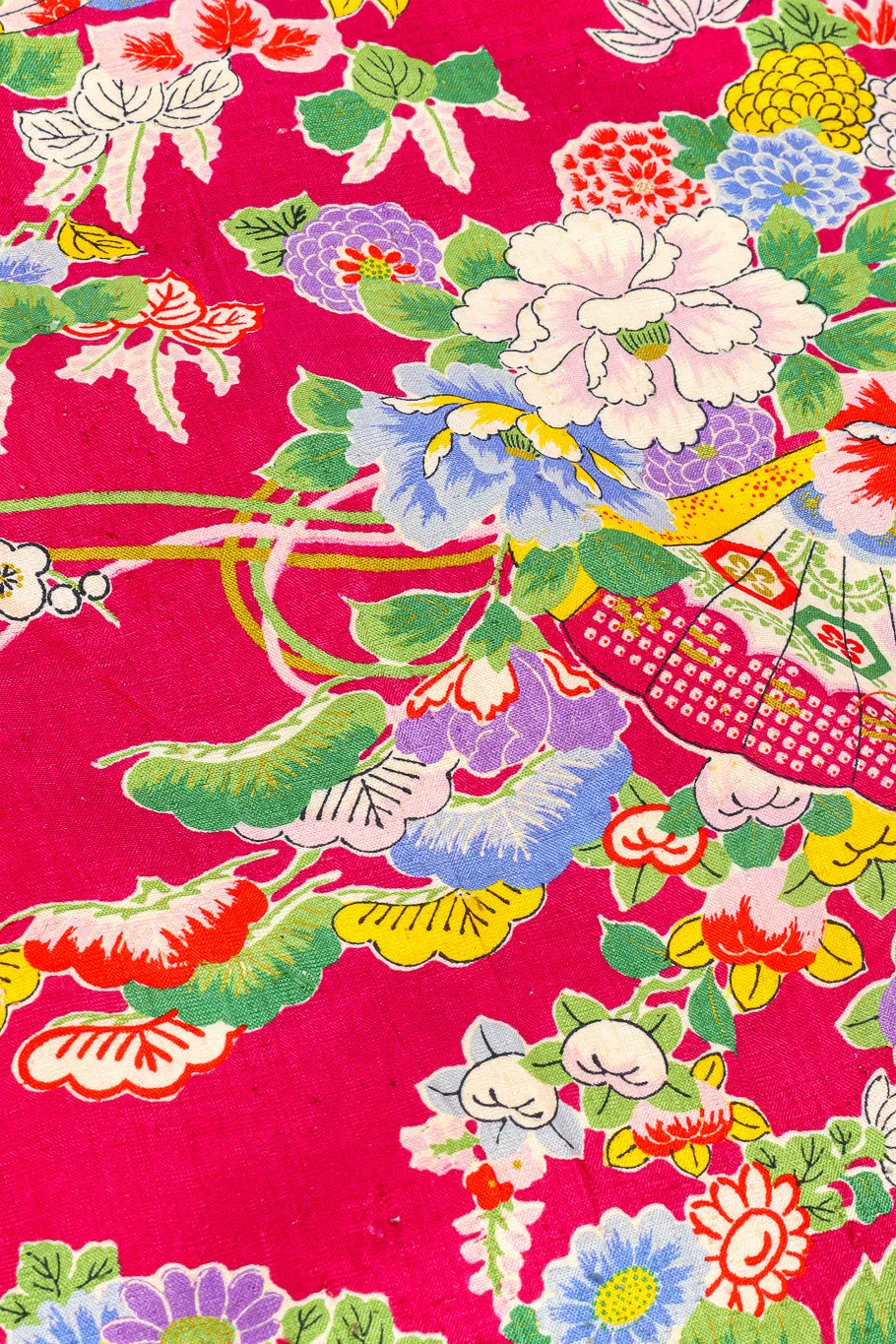 Japanese Lily Blossom Lantern Kimono