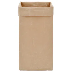 Japanese Paper Storage Box in Brown
