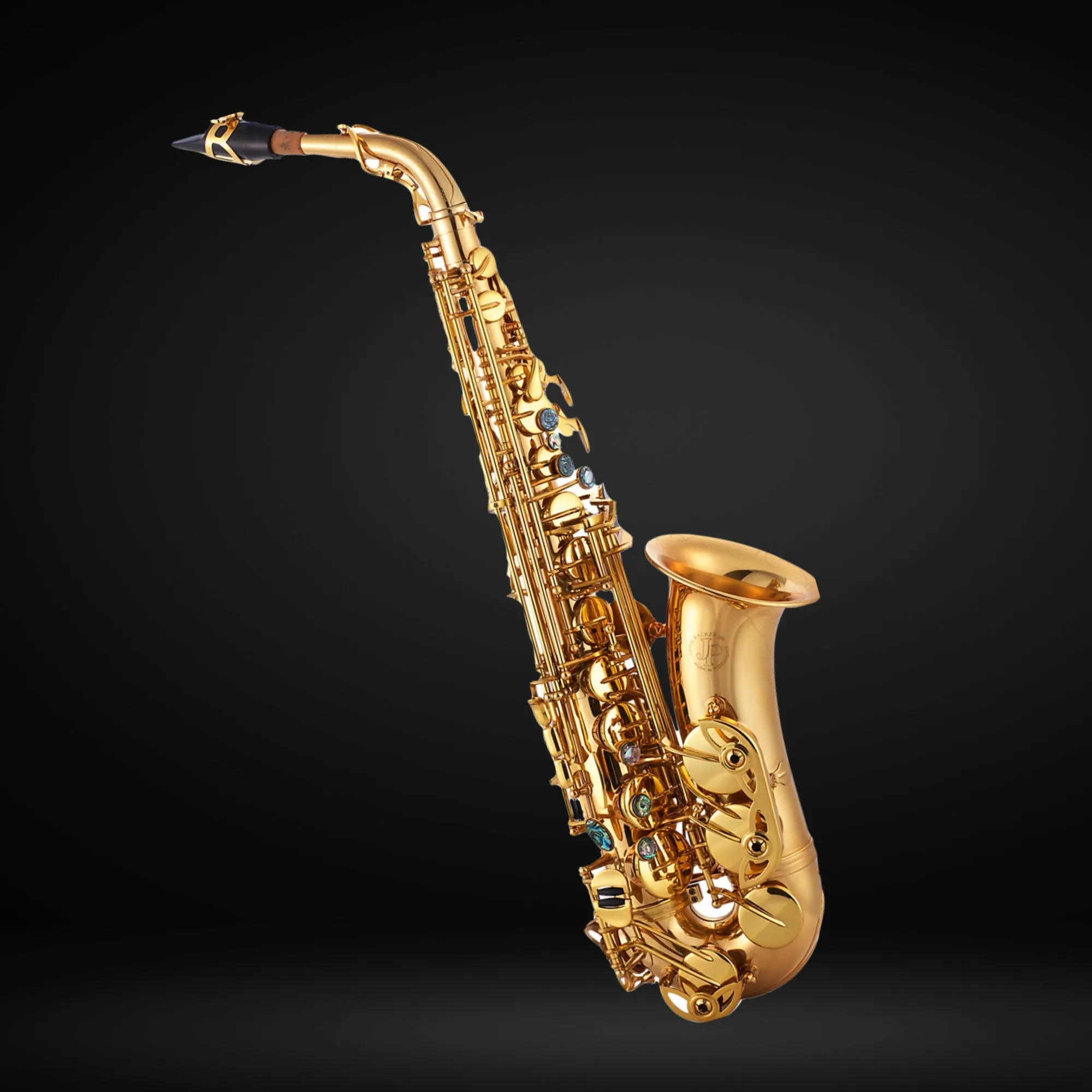 John Packer JP045G Eb Alto Saxophone w/Case, Gold Lacquer