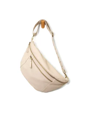 Joy Susan : Mel Large Sling / Crossbody Bag - Ivory