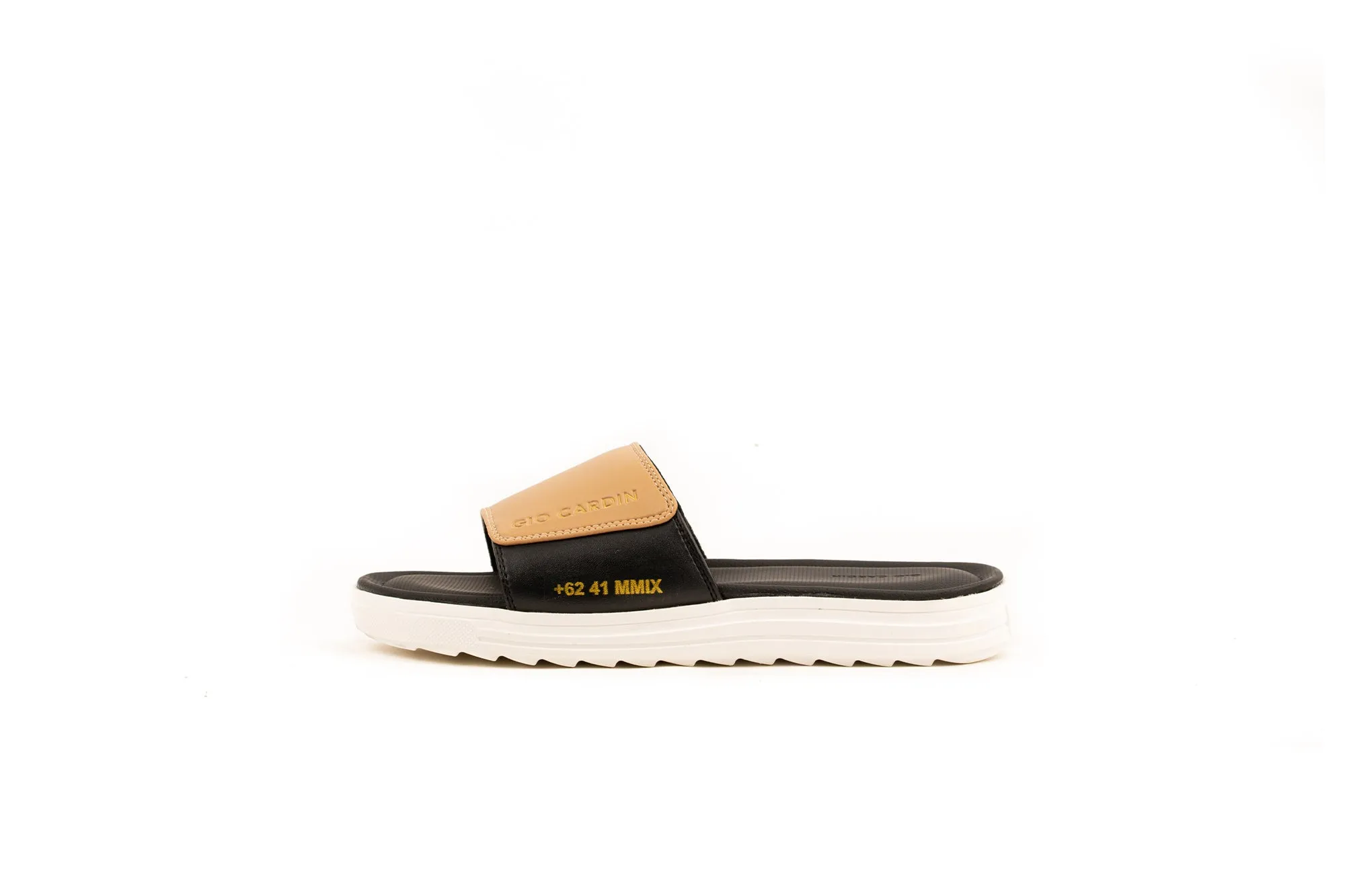 JUDE SLIDES | MOCA / BLACK / WHITE | UNISEX