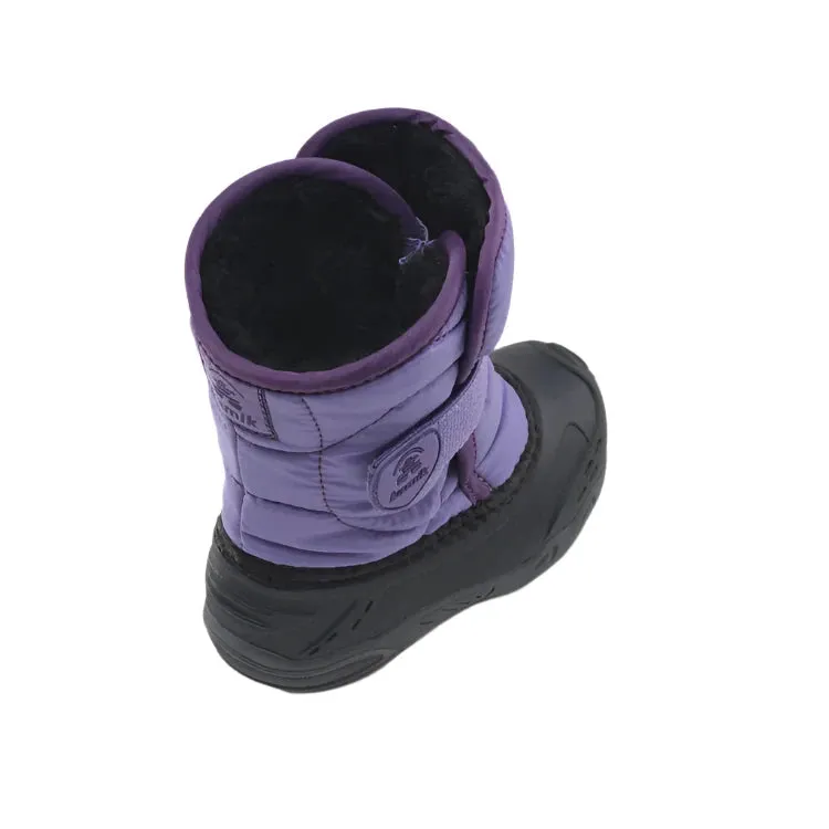 Kamik Snowbug Paisley Purple Toddler Winter Boots : Size 5 to 10