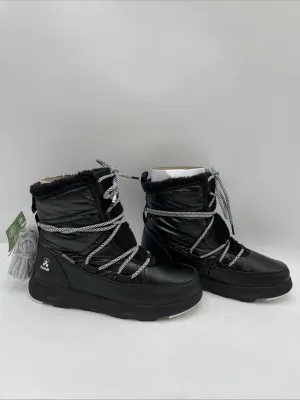 Kamik Women's Lea Pull Boots Black Size 9 - Very Good