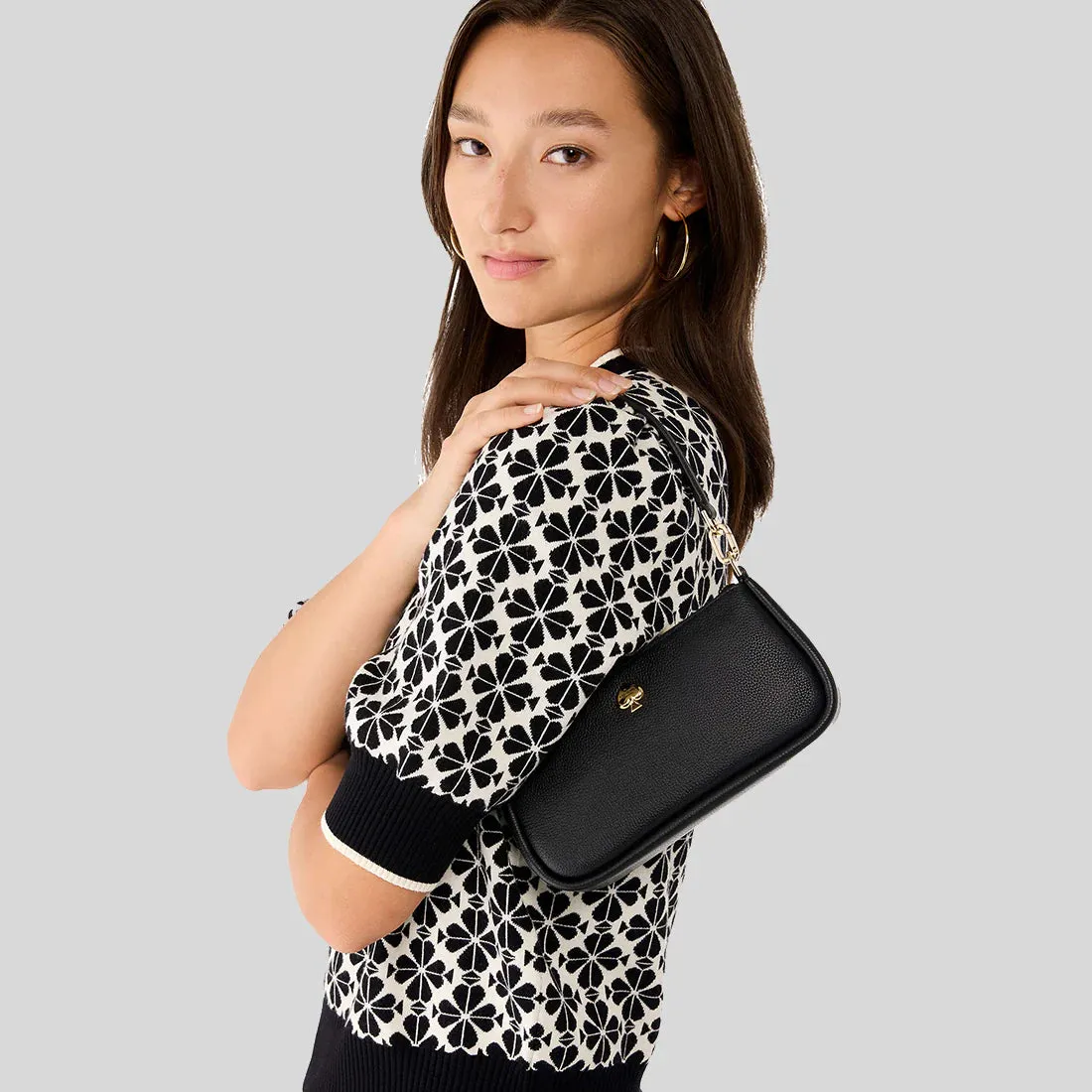 KATE SPADE Kayla Convertible Wristlet Black RS-KK057