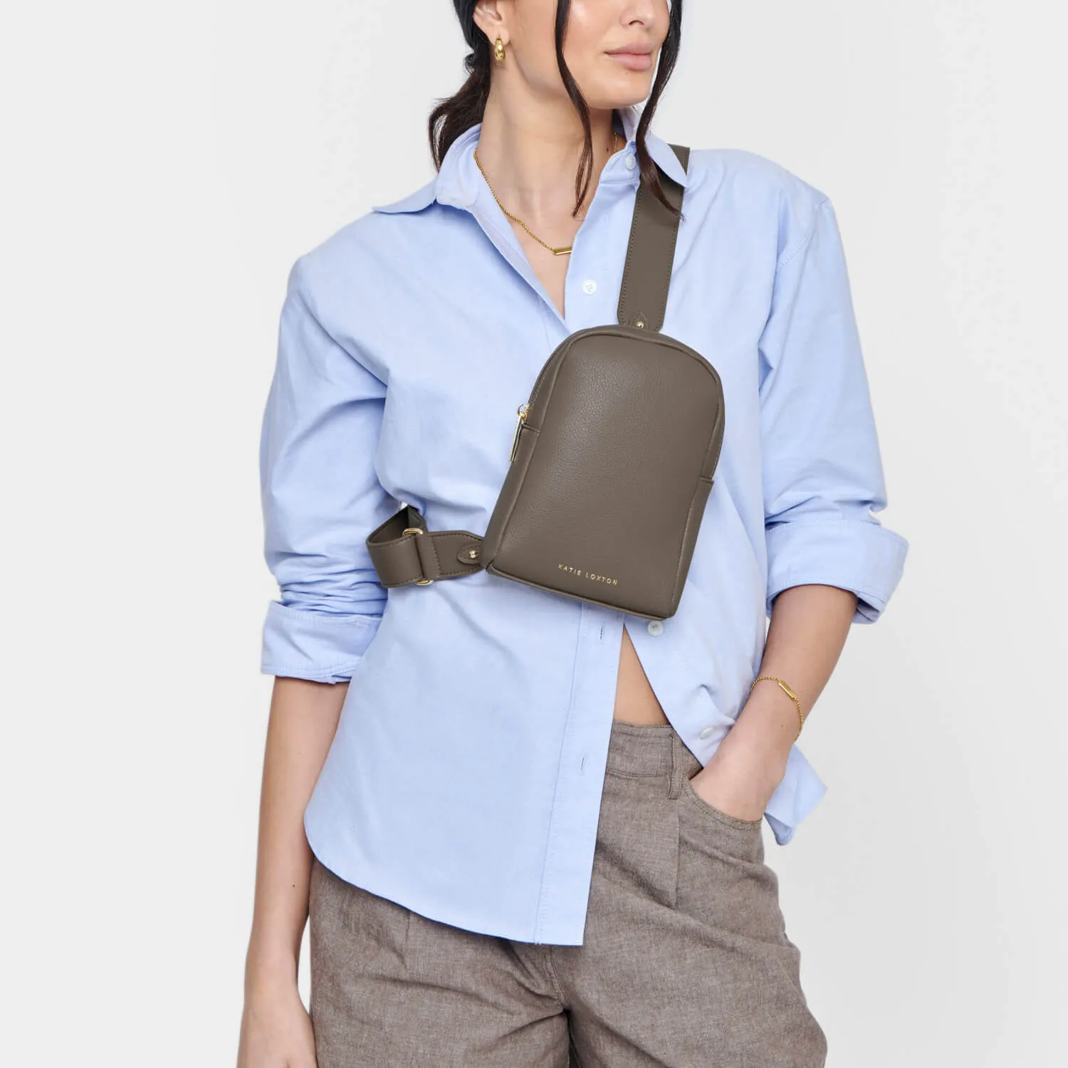 Katie Loxton Katie Sling Bag - Mocha