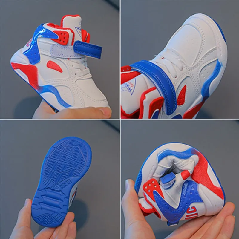 Kids Fashion High-top Sneakers for Boys Girls