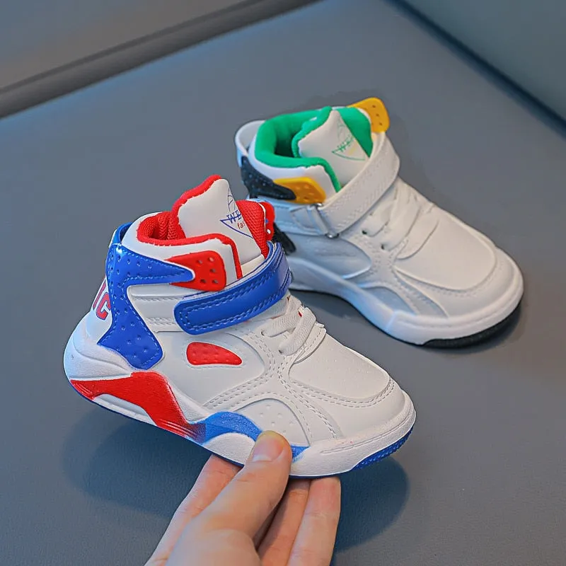 Kids Fashion High-top Sneakers for Boys Girls