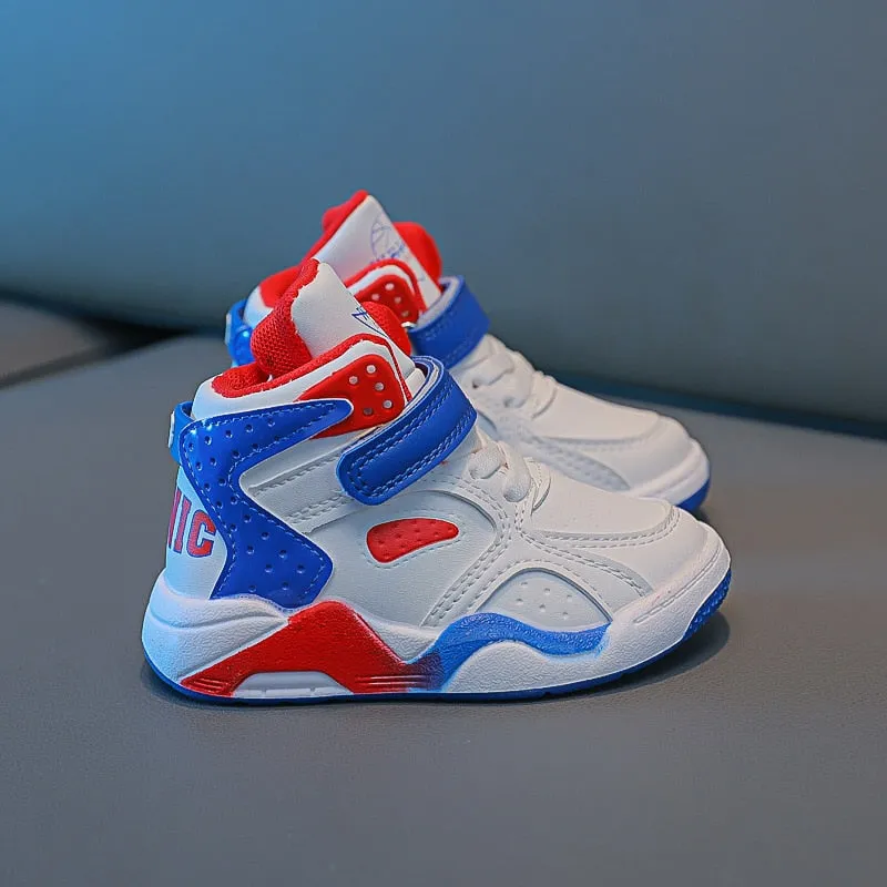 Kids Fashion High-top Sneakers for Boys Girls