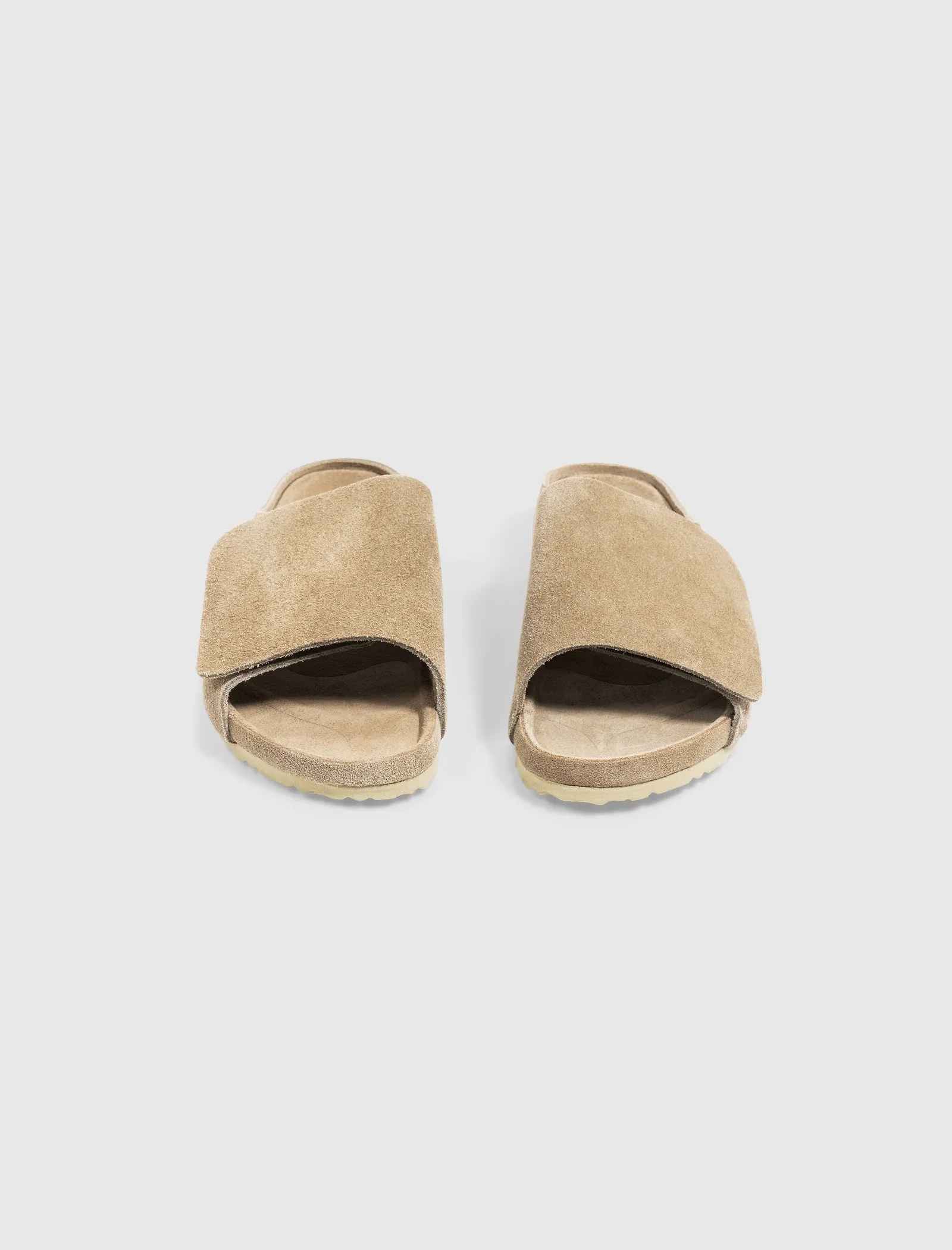 KIDS FEAR OF GOD X BIRKENSTOCK THE LOS FELIZ SUEDE "TAUPE"