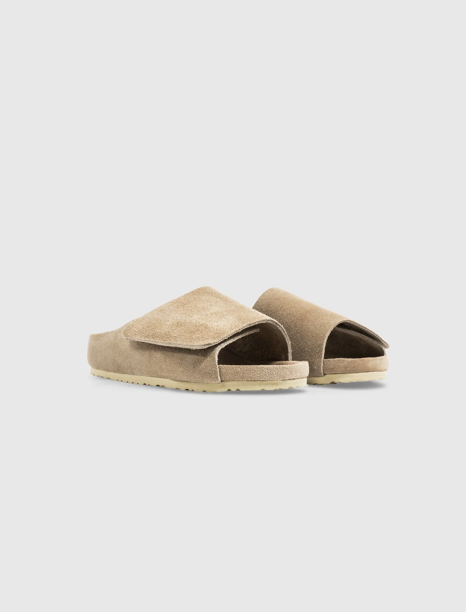 KIDS FEAR OF GOD X BIRKENSTOCK THE LOS FELIZ SUEDE "TAUPE"