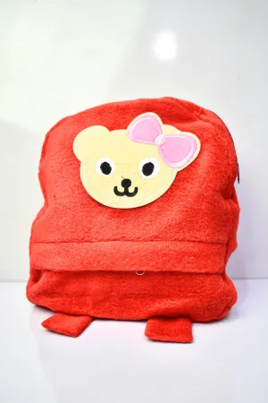 kindergarten Kids bag (bear) flannel