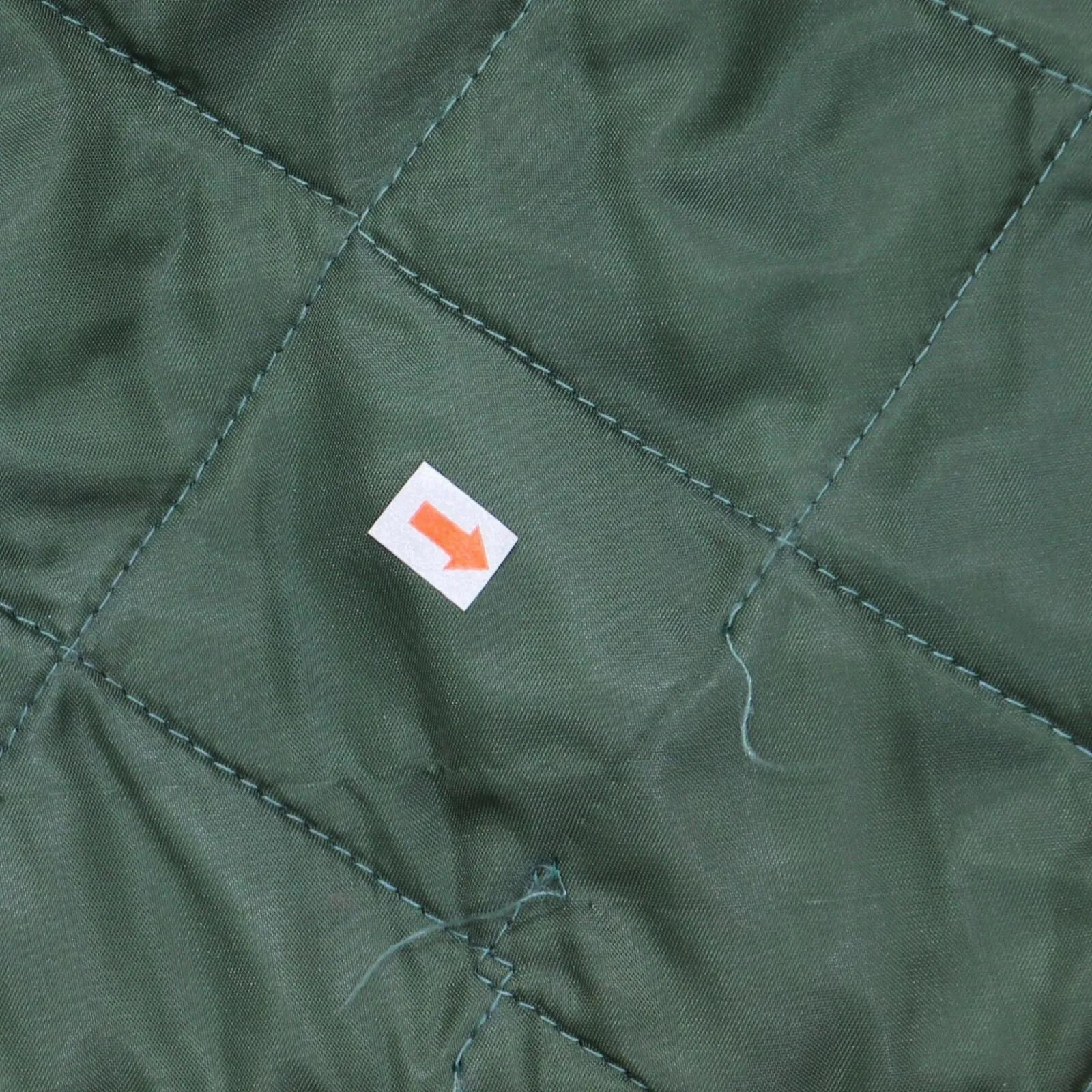 Lavenham Mens Vintage England Quilted Nylon Coat Jacket Green See Measurements