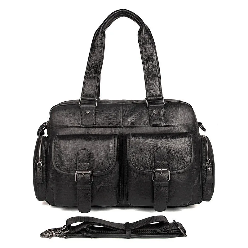 Leather Laptop Bags For Men, Full Grain Leather Briefcases