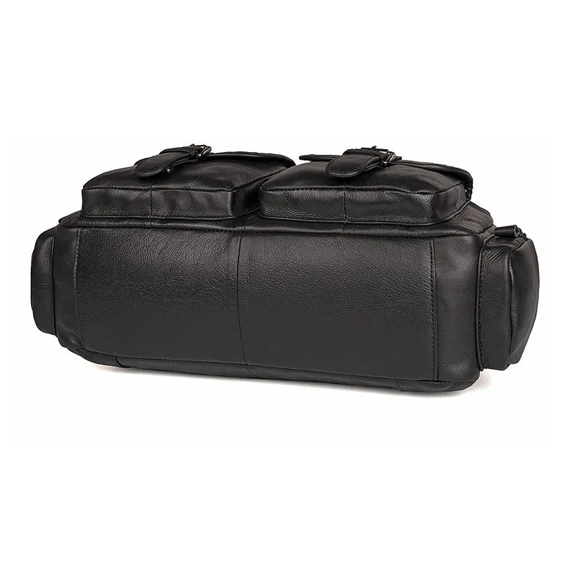 Leather Laptop Bags For Men, Full Grain Leather Briefcases