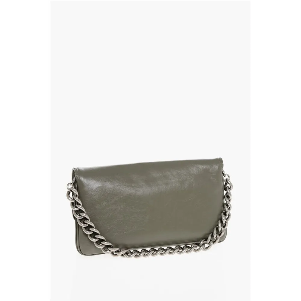 Leather SOFT FLAP Shoulder Bag