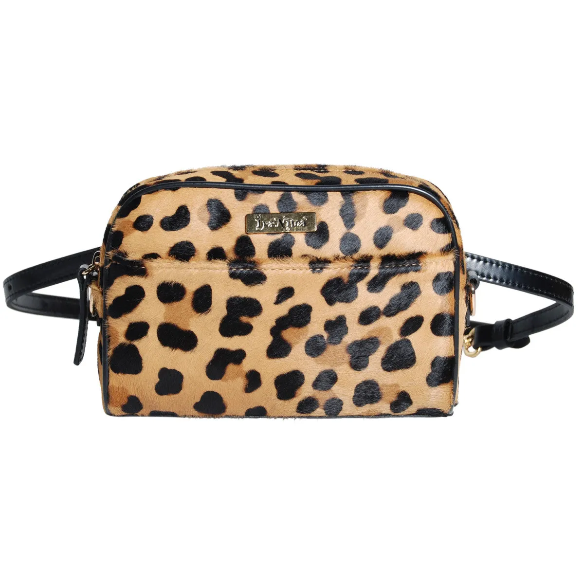 LEOPARD PRINT: Belt / Crossbody Bag