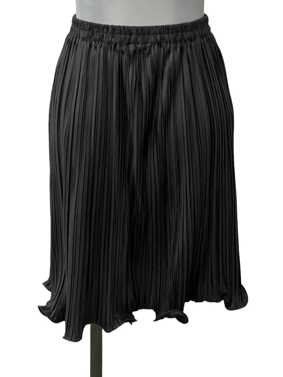 Light Grey Pleated Skirt