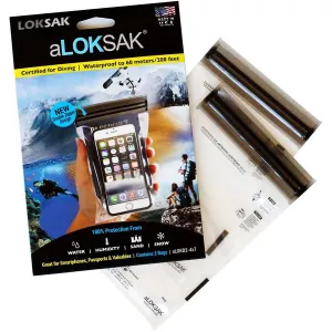 Loksak Waterproof Bag 4.25" x 7.58"