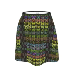 London Skater Skirt (Her/Muliebris)(Butterfly Glade Tree Link Pride Stripes)  RJSTHS2023 RJS