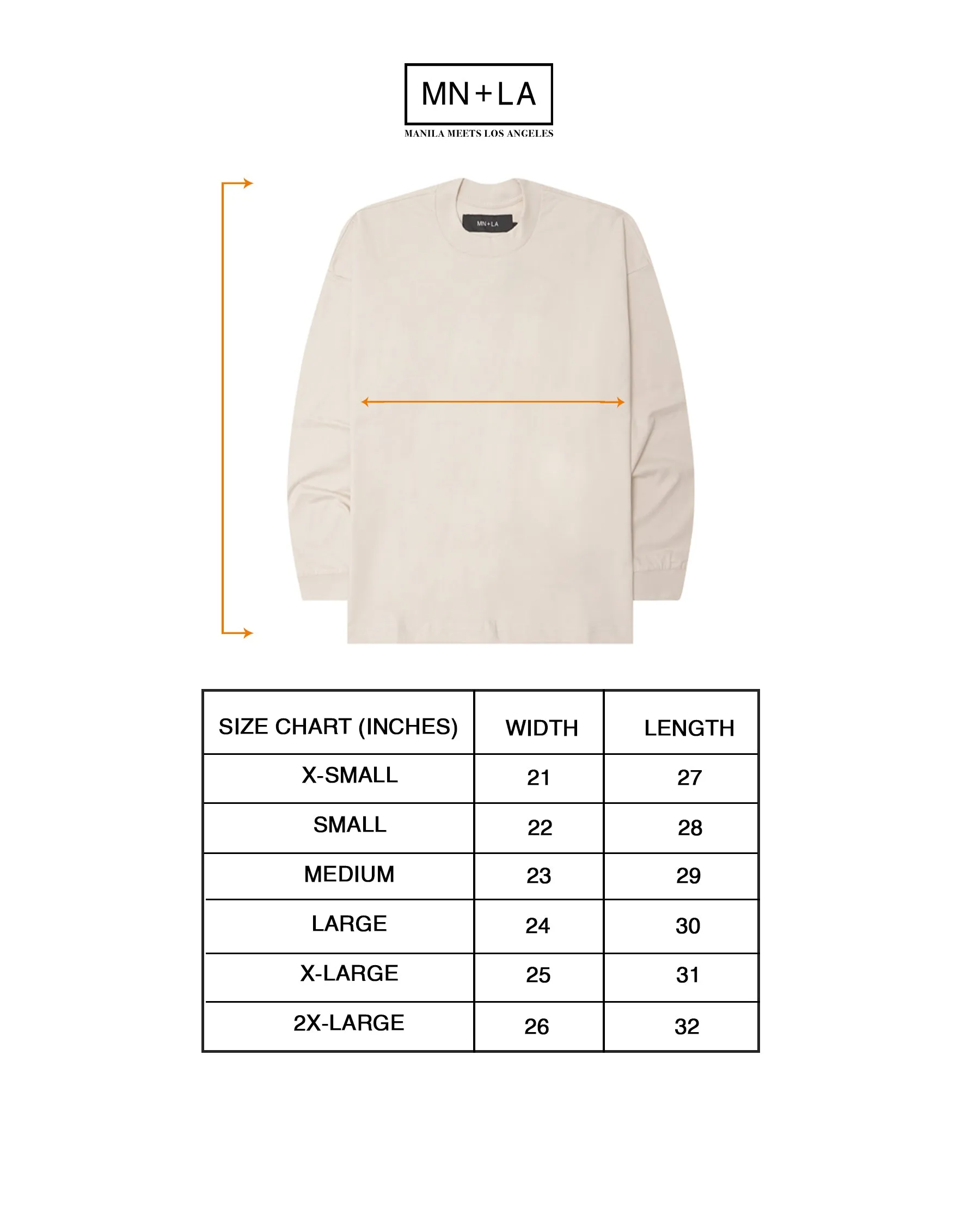 LONGSLEEVE TEE IN OAT