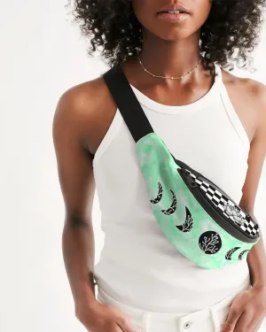 Lotus Night Crossbody Sling Bag