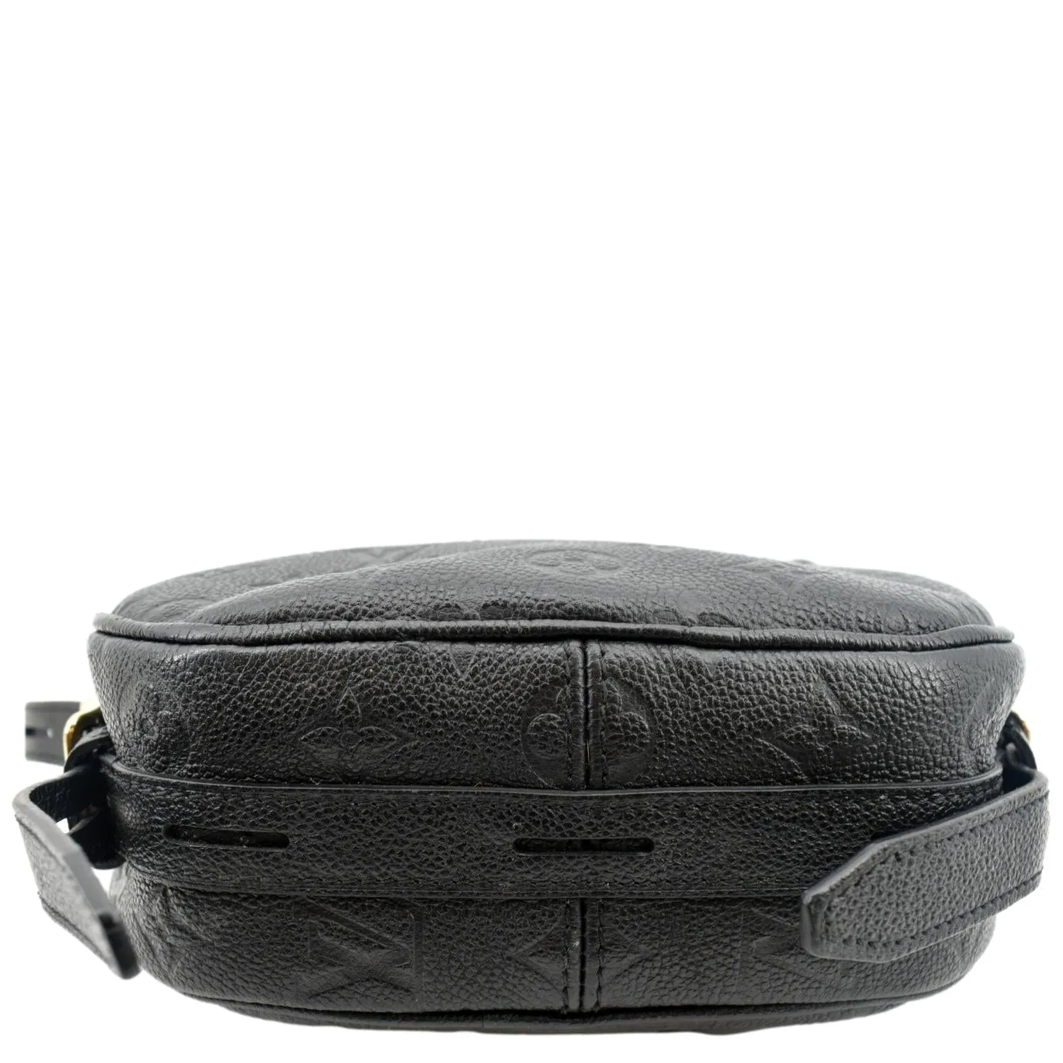LOUIS VUITTON Boite Chapeau Souple MM Monogram Empreinte Shoulder Bag Black