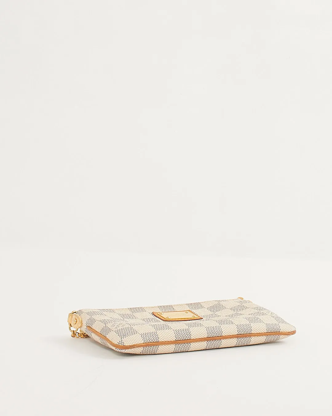 Louis Vuitton Damier Azur Pochette Chain Bag