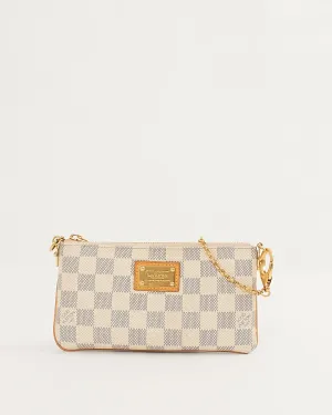 Louis Vuitton Damier Azur Pochette Chain Bag