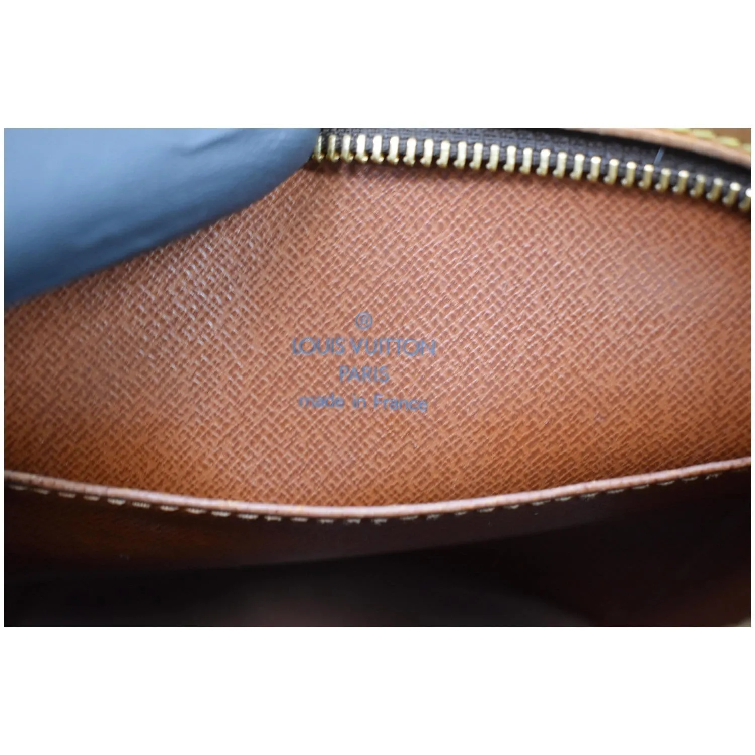 LOUIS VUITTON Drouot Monogram Canvas Shoulder Crossbody Bag Brown